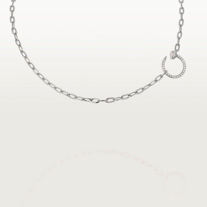 [Rosla]JUSTE NECKLACE FULL DIAMONDS
