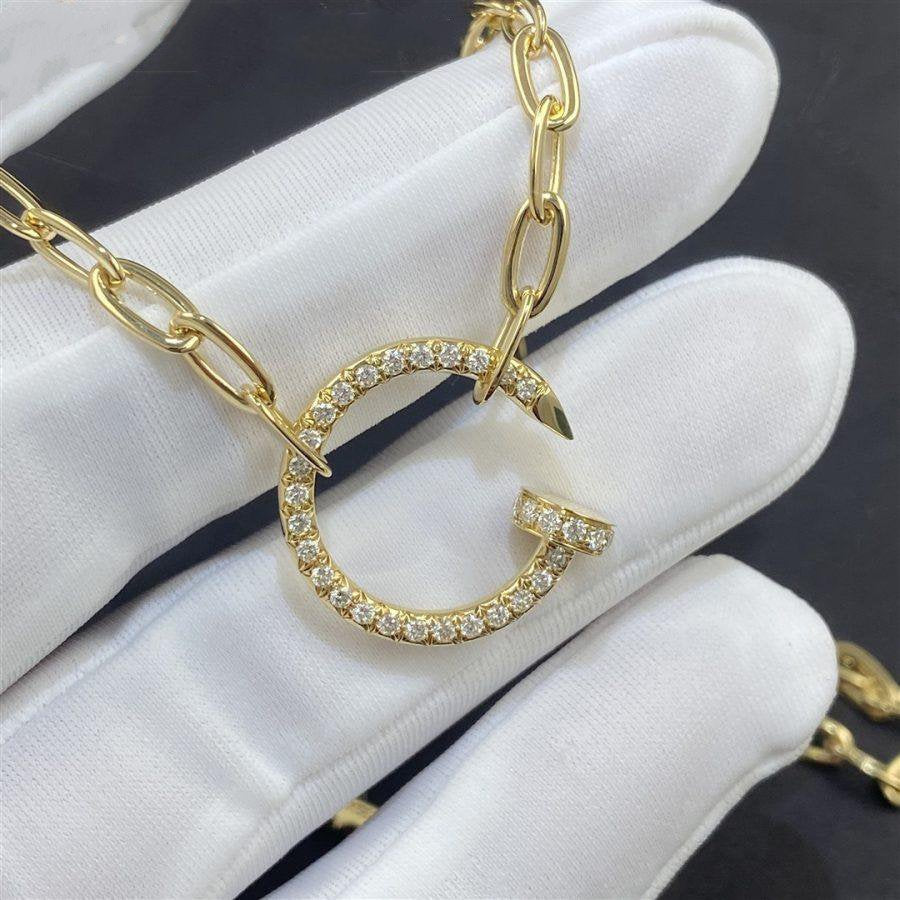 [Rosla]JUSTE NECKLACE FULL DIAMONDS