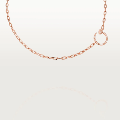[Rosla]JUSTE NECKLACE FULL DIAMONDS