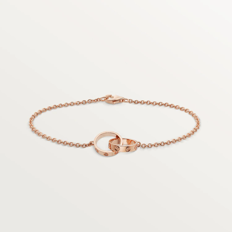 [Rosla]LOVE BRACELET DOUBLE RING