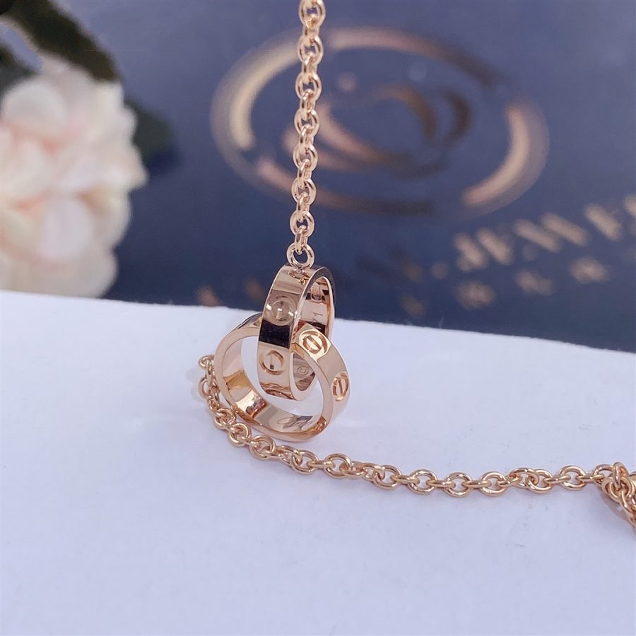 [Rosla]LOVE BRACELET DOUBLE RING