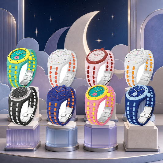 [Rosla]Royal Oak Pop Exclusive Bioceramic Case & Bioceramic Strap Mix Color
