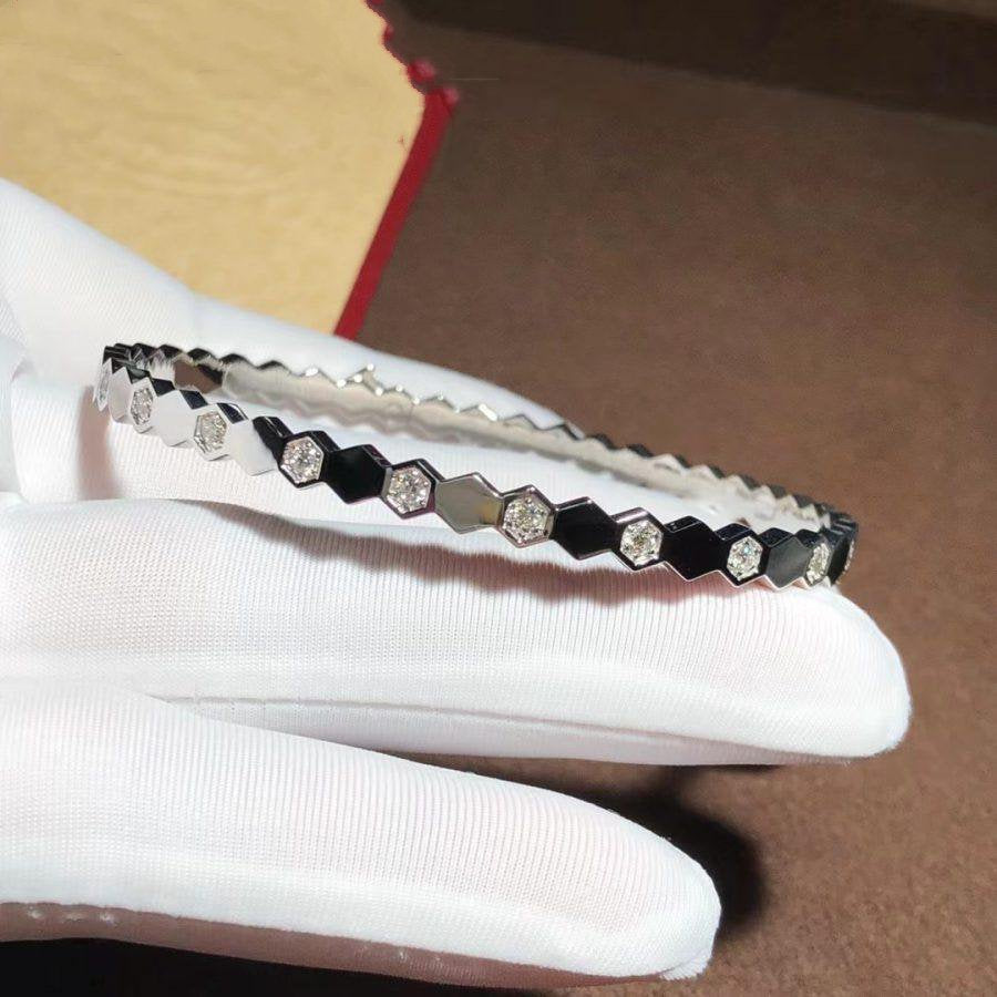 [Rosla]BEE LOVE SILVER DIAMOND BRACELET