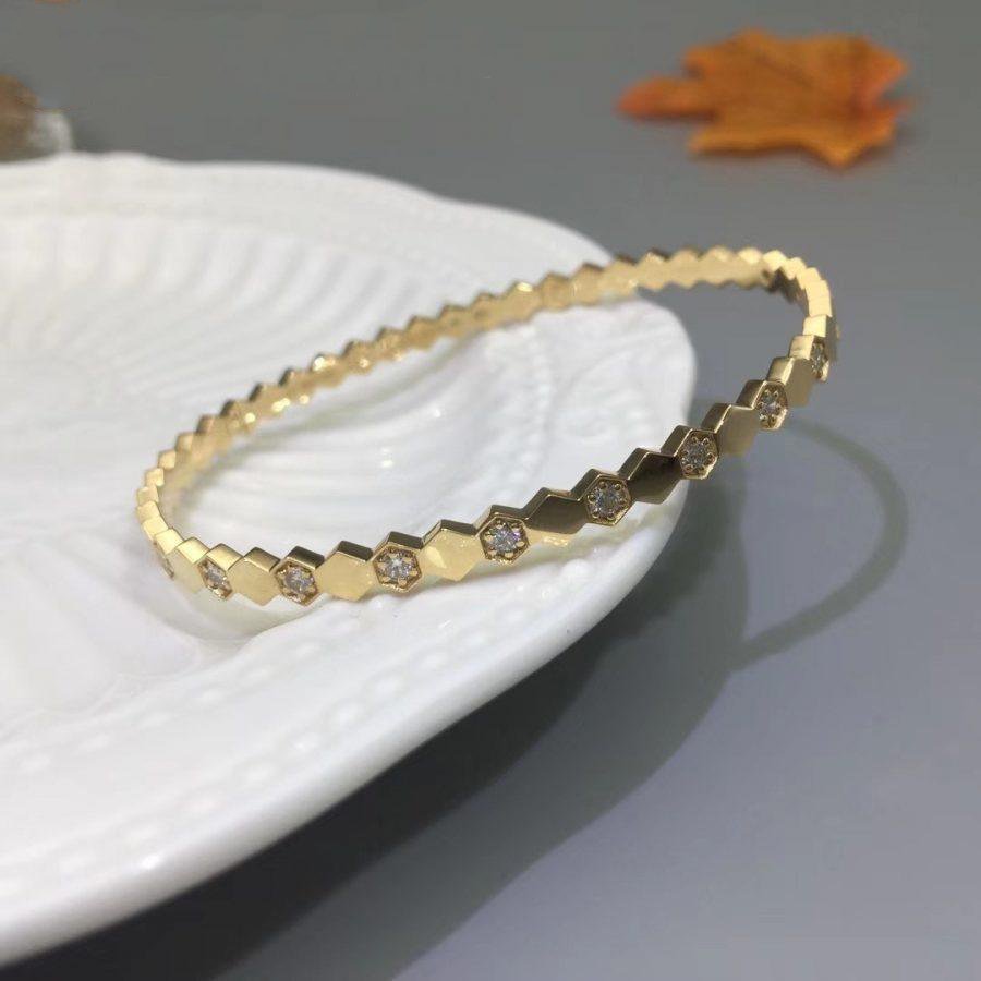 [Rosla]BEE LOVE GOLD DIAMOND BRACELET