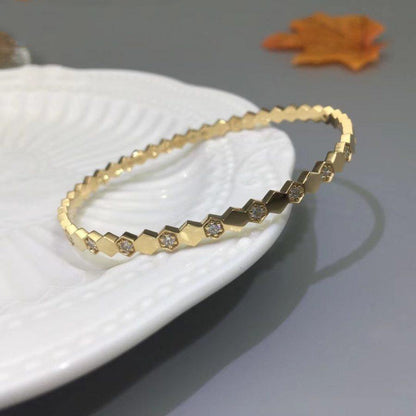 [Rosla]BEE LOVE GOLD DIAMOND BRACELET