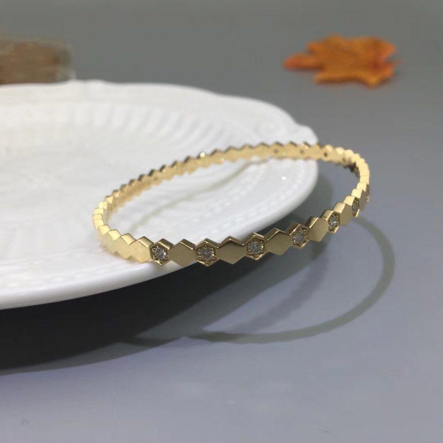 [Rosla]BEE LOVE GOLD DIAMOND BRACELET
