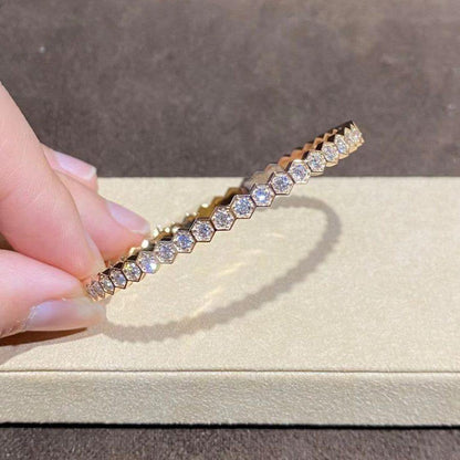 [Rosla]BEE LOVE GOLD BRACELET FULL DIAMOND