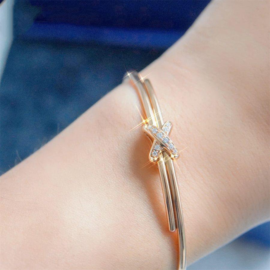 [Rosla]JEUX DE BRACELET PINK GOLD DIAMONDS