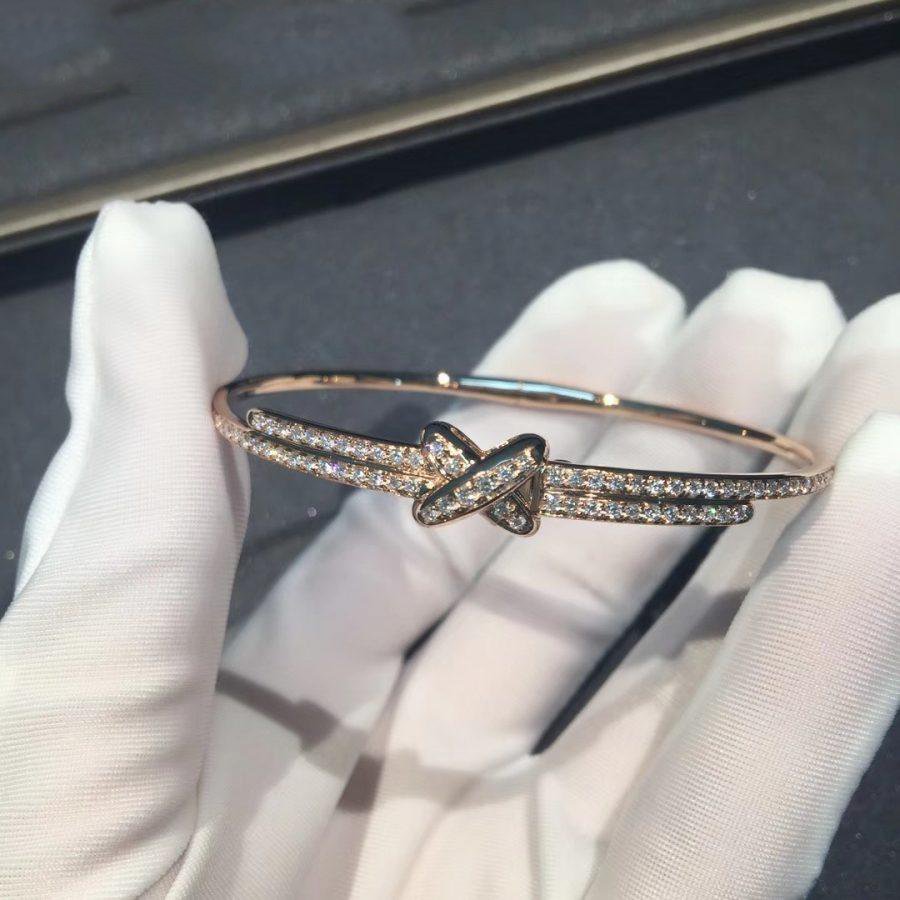 [Rosla]JEUX DE BRACELET DIAMONDS PINK GOLD