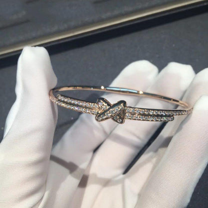 [Rosla]JEUX DE BRACELET DIAMONDS PINK GOLD