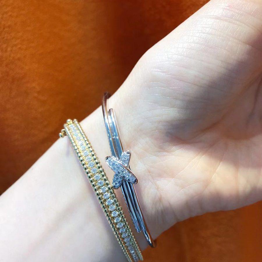 [Rosla]JEUX DE BRACELET SILVER DIAMONDS
