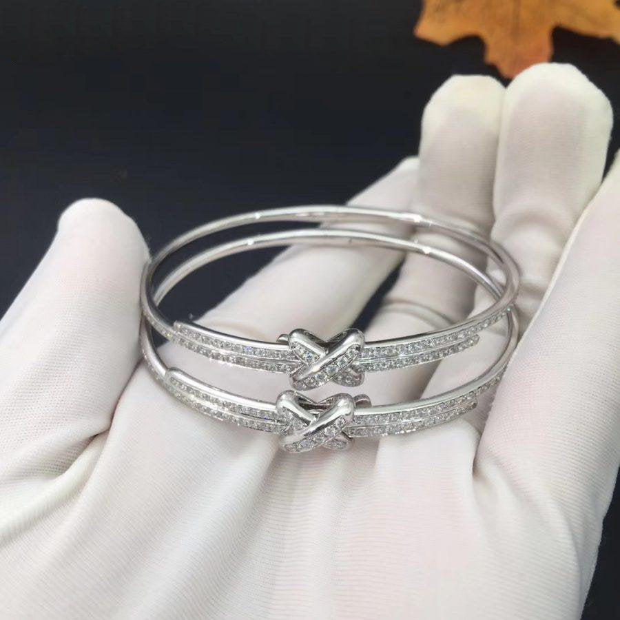 [Rosla]JEUX DE BRACELET DIAMONDS SILVER