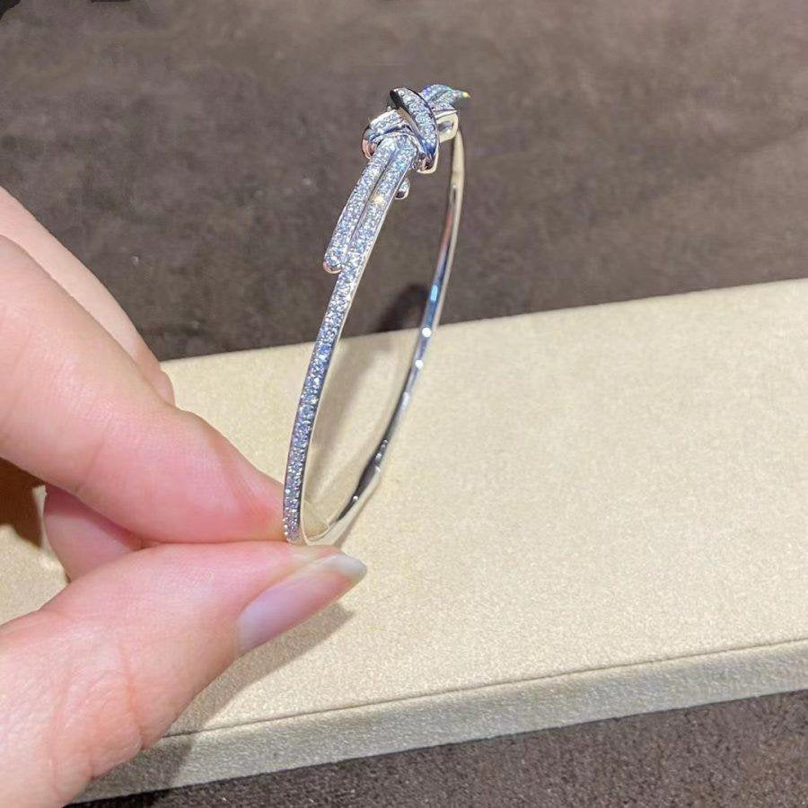 [Rosla]JEUX DE BRACELET DIAMONDS SILVER