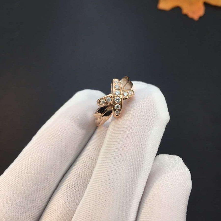 [Rosla]JEUX DE PINK GOLD DIAMOND RING