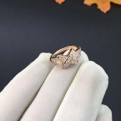 [Rosla]JEUX DE RING PINK GOLD DIAMOND