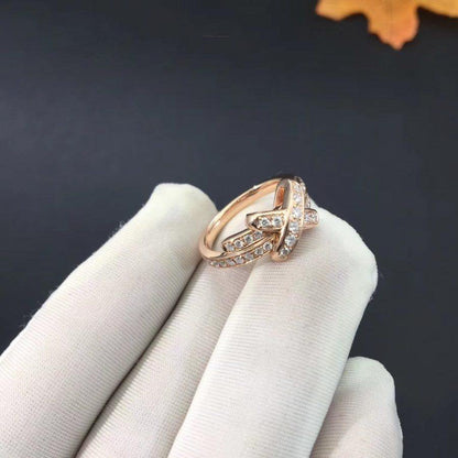 [Rosla]JEUX DE RING PINK GOLD DIAMOND