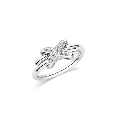 [Rosla]JEUX DE SILVER DIAMOND RING