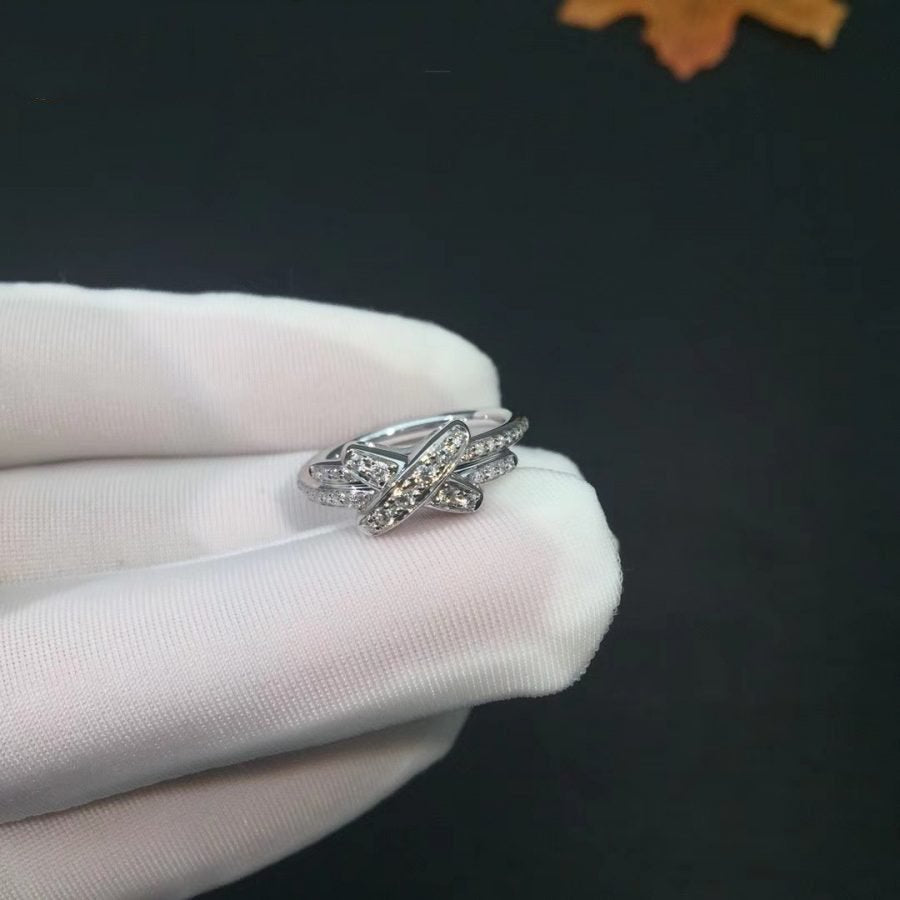 [Rosla]JEUX DE SILVER DIAMOND RING