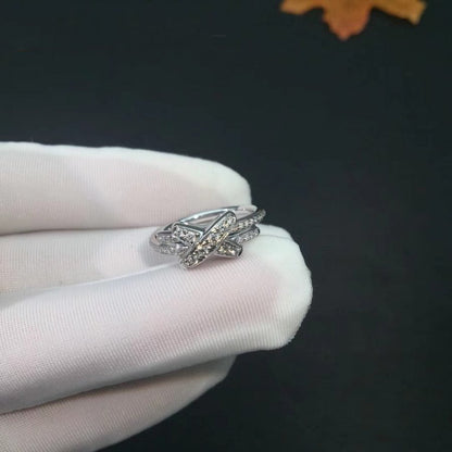 [Rosla]JEUX DE SILVER DIAMOND RING
