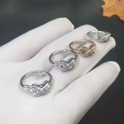 [Rosla]JEUX DE SILVER DIAMOND RING