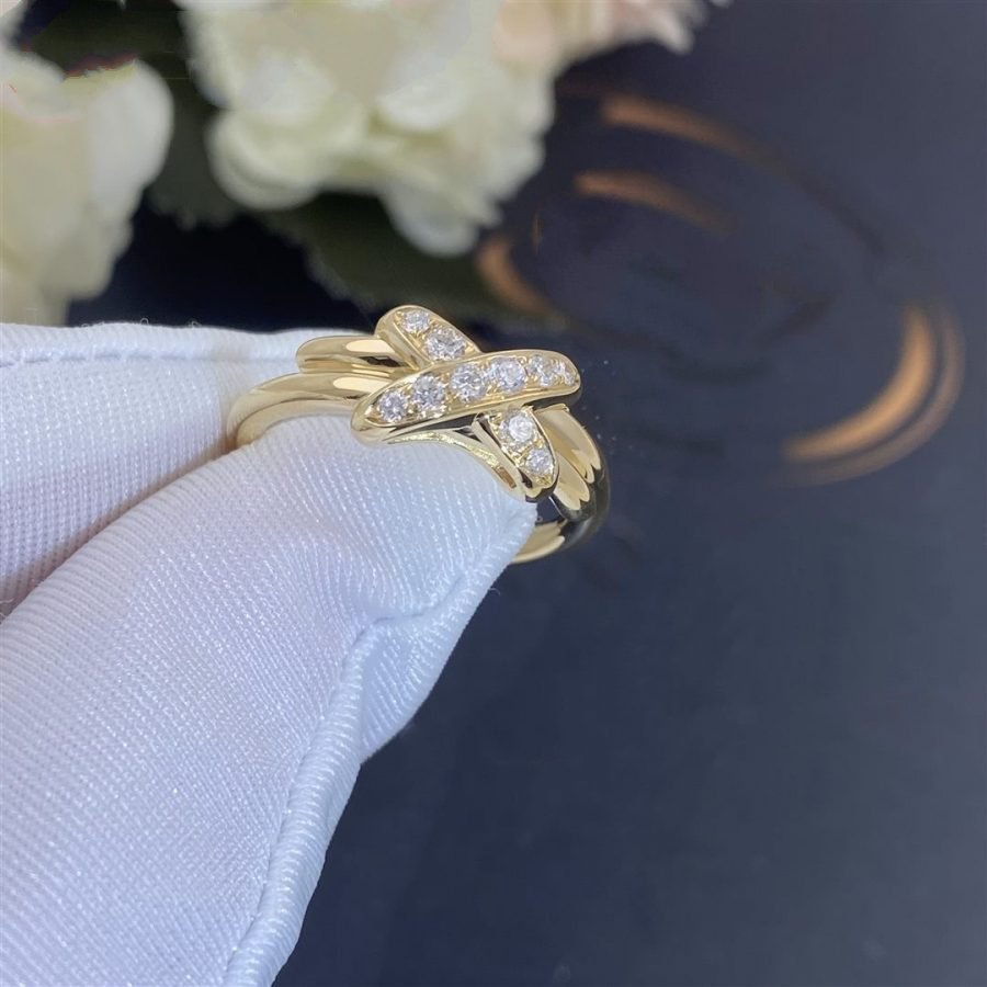 [Rosla]JEUX DE GOLD DIAMOND RING