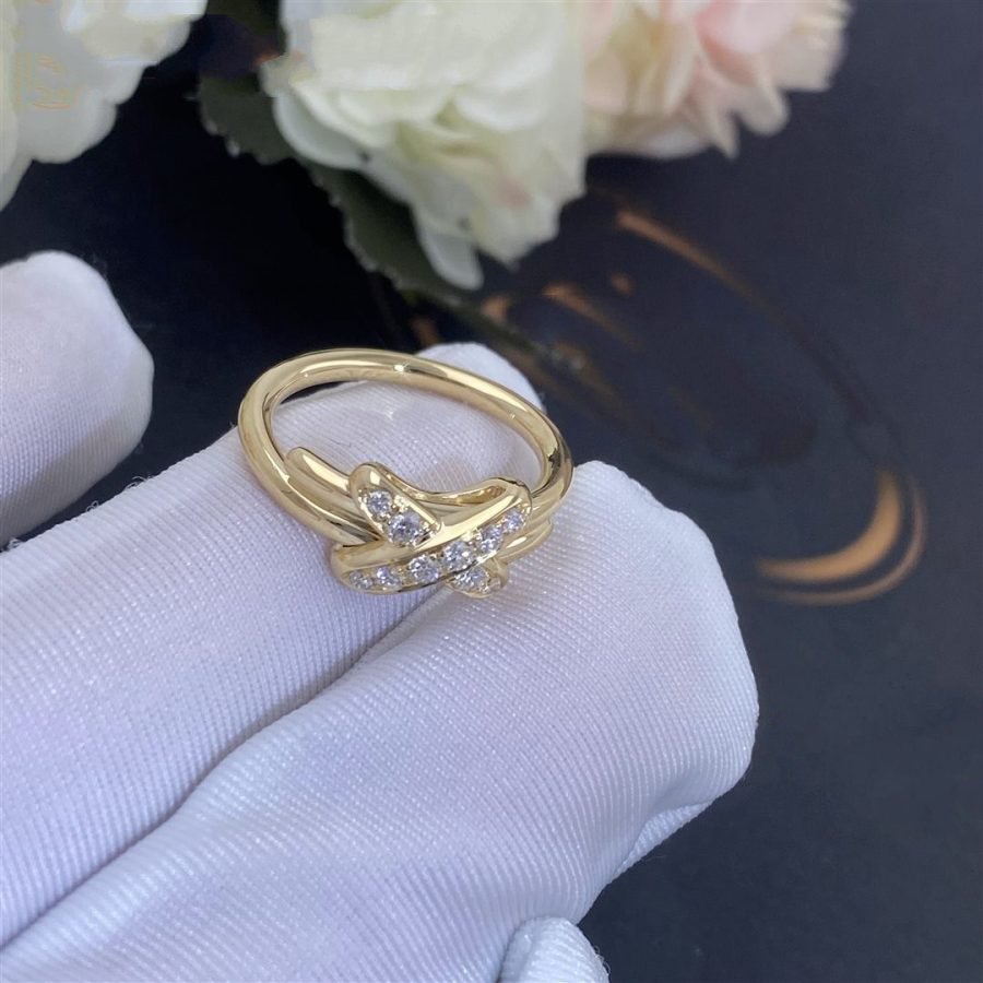 [Rosla]JEUX DE GOLD DIAMOND RING
