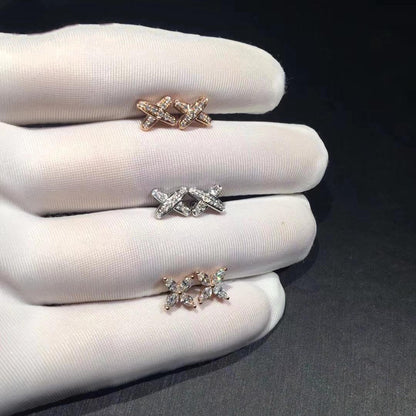 [Rosla]JEUX DE DIAMOND EARRINGS