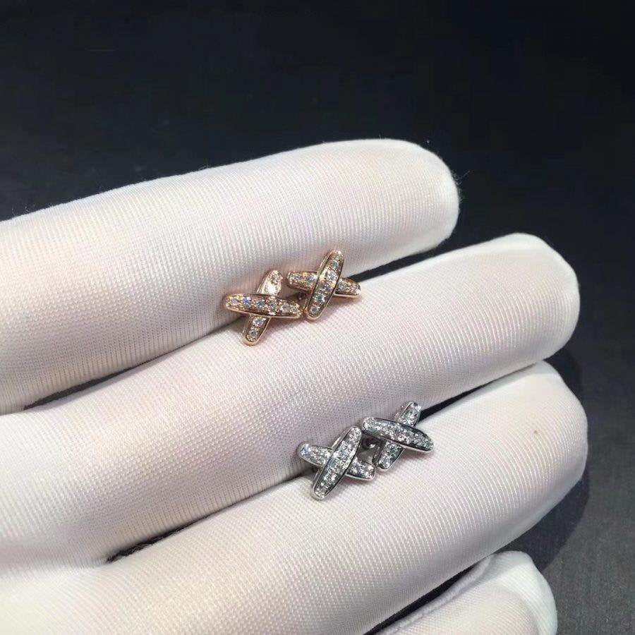 [Rosla]JEUX DE DIAMOND EARRINGS