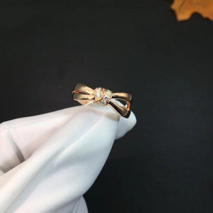 [Rosla]LIENS RING PINK GOLD DIAMOND