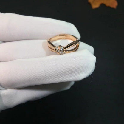 [Rosla]LIENS RING PINK GOLD DIAMOND