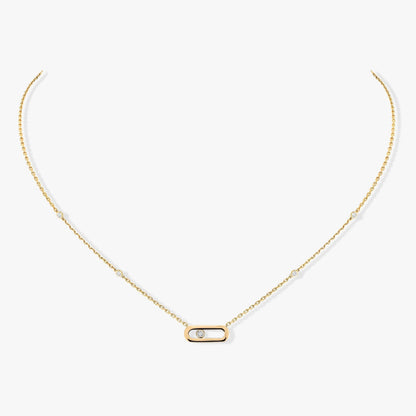 [Rosla]MOVE UNO DIAMOND NECKLACE