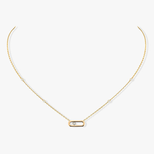 [Rosla]MOVE UNO DIAMOND NECKLACE