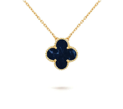 [Rosla]CLOVER 15MM SINGLE FLOWER NECKLACE COLLECTION