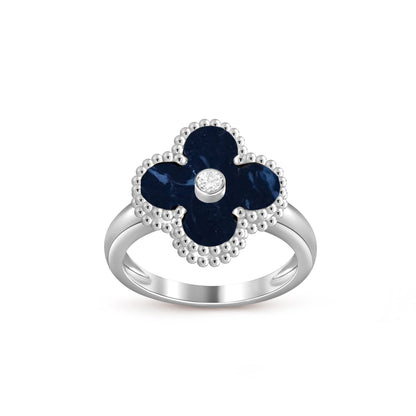 [Rosla]CLOVER SILVER DIOMND RING COLLECTION