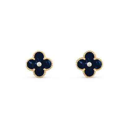 [Rosla]CLOVER  15MM DIAMOND EARRINGS COLLECTION