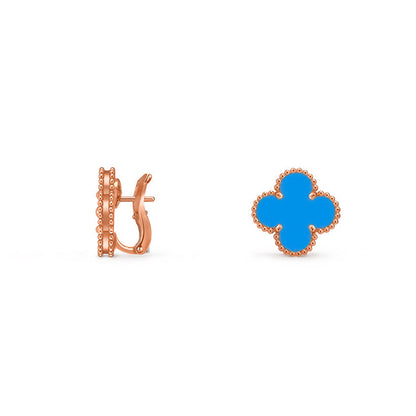 [Rosla]CLOVER 15MM MOP EARRINGS COLLECTION