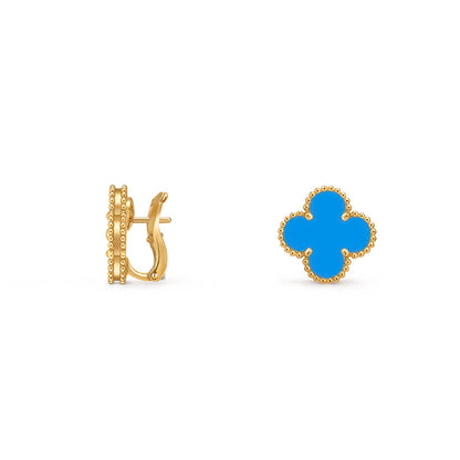 [Rosla]CLOVER 15MM MOP EARRINGS COLLECTION