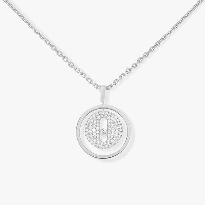 [Rosla]LUCKY MOVER PM PAVED NECKLACE