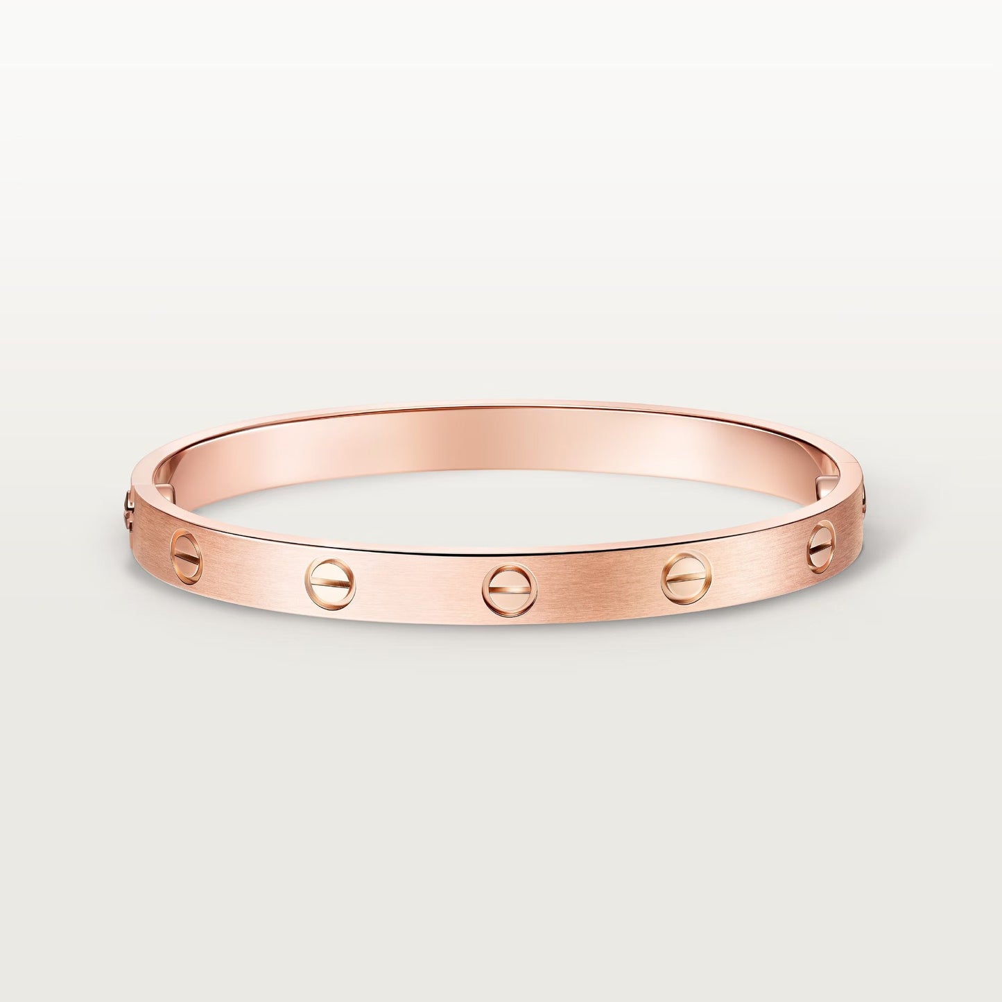 [Rosla]LOVE BRACELET 6.1MM BRUSHED