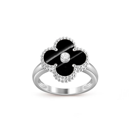 [Rosla]CLOVER SILVER DIOMND RING COLLECTION