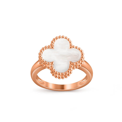 [Rosla]CLOVER RING ROSE GOLD COLLECTION