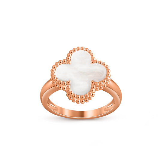 [Rosla]CLOVER RING ROSE GOLD COLLECTION