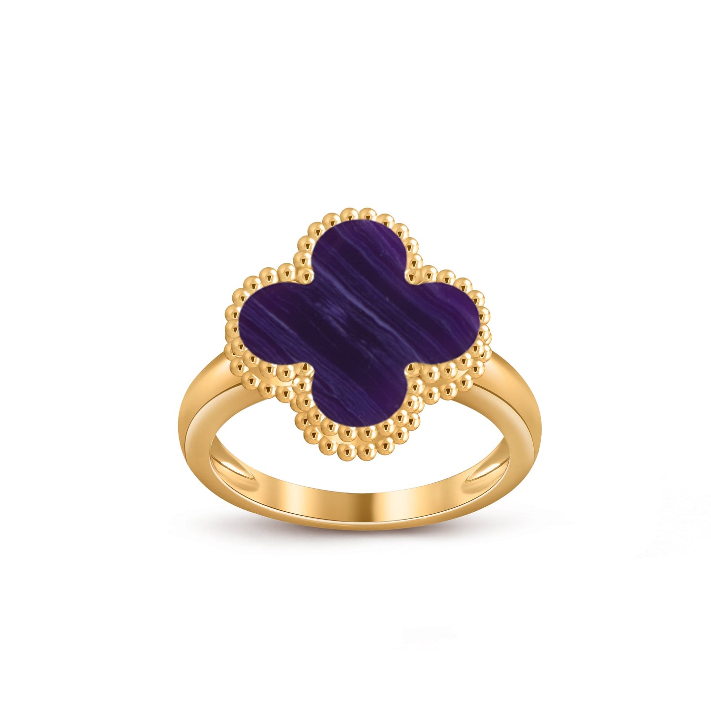 [Rosla]CLOVER RING GOLD COLLECTION