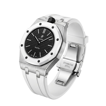[Rosla]Royal Oak Pop Exclusive Steel Case & Silicone Strap With Cradle