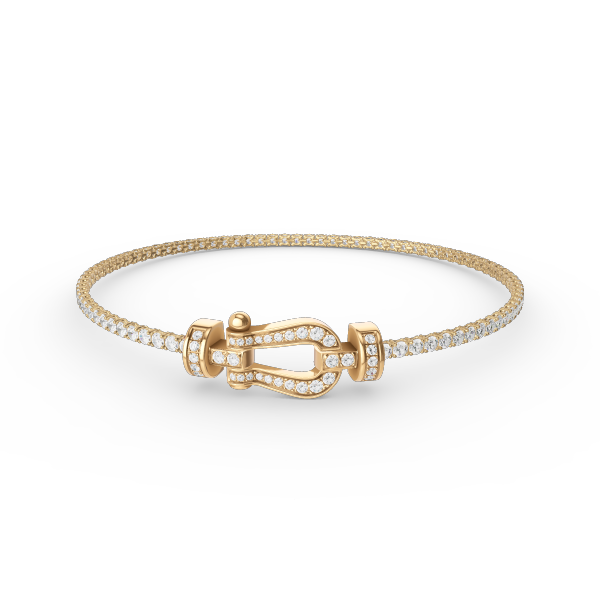 [Rosla]FORCE  HORSESHOE  DIAMOND TENNIS BRACELET
