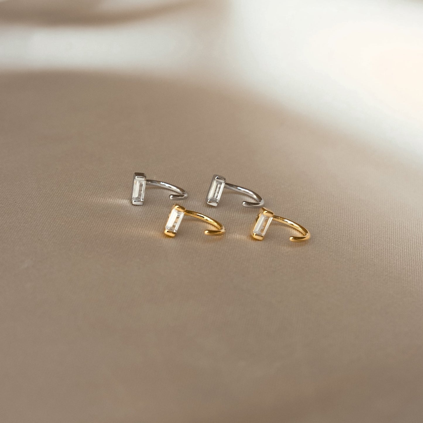 Shayla Baguette Huggies