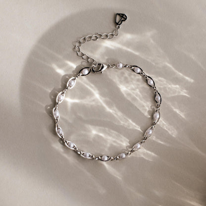 Eternity Pearl Bracelet