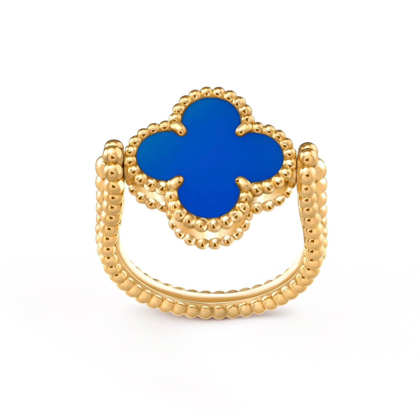[Rosla]CLOVER RIVERSIBLE RING GOLD COLLECTION