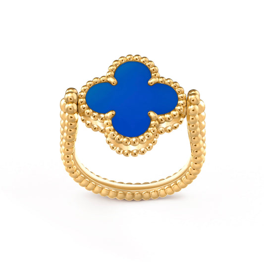 [Rosla]CLOVER RIVERSIBLE RING GOLD COLLECTION