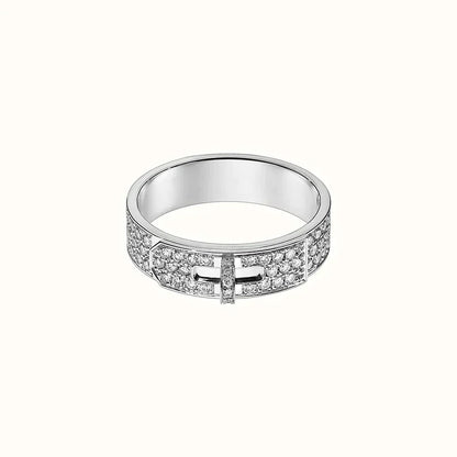 [Rosla]KELLY SILVER DIAMOND RING